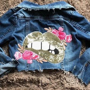 Custom denim jacket